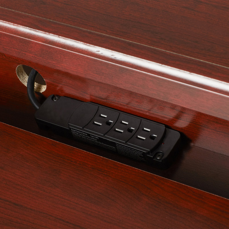 Darby Home Co Clintonville Executive Desk with Hutch & Reviews Wayfair